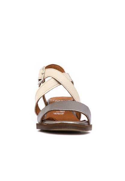 Sandalia Mujer / Salteador Metálico Beige SANDALIAS Giani Dafirenze 