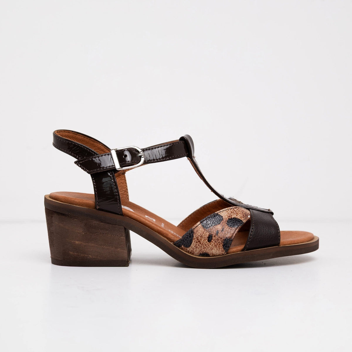 Sandalia Mujer / Sauco Café Leopardo SANDALIAS Giani Dafirenze 