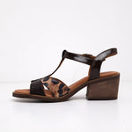 Sandalia Mujer / Sauco Café Leopardo SANDALIAS Giani Dafirenze 