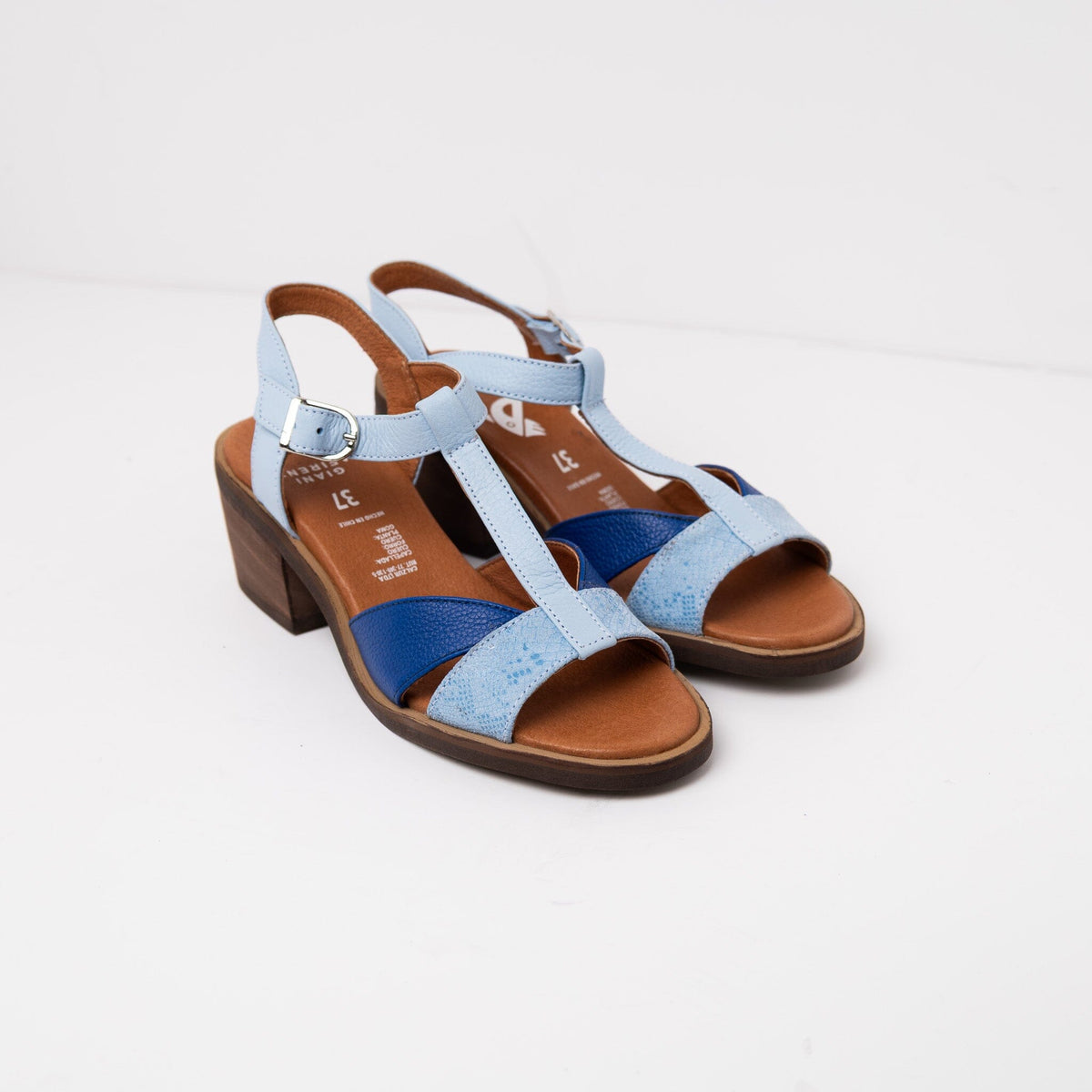 Sandalia Mujer / Sauco Celeste Azul SANDALIAS Giani Dafirenze 