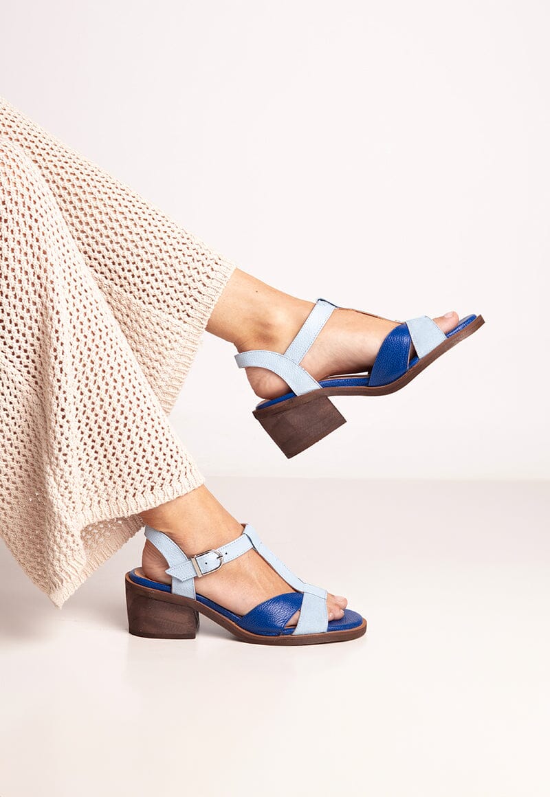 Sandalia Mujer / Sauco Celeste SANDALIAS Giani Dafirenze 