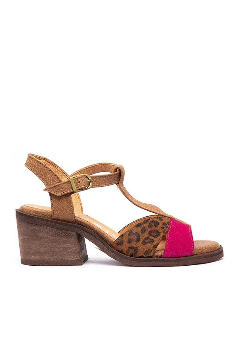 Sandalia Mujer / Sauco Fucsia Print SANDALIAS Giani Dafirenze 