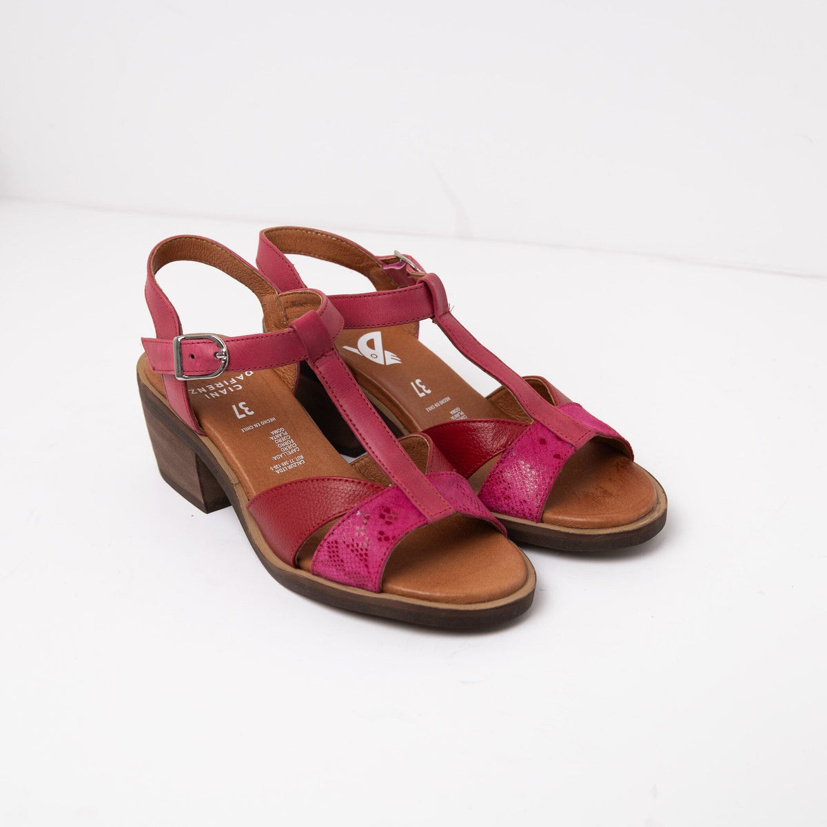 Sandalia Mujer / Sauco Fucsia Rojo SANDALIAS Giani Dafirenze 