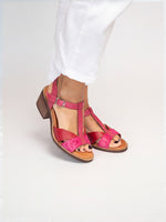 Sandalia Mujer / Sauco Fucsia Rojo SANDALIAS Giani Dafirenze 