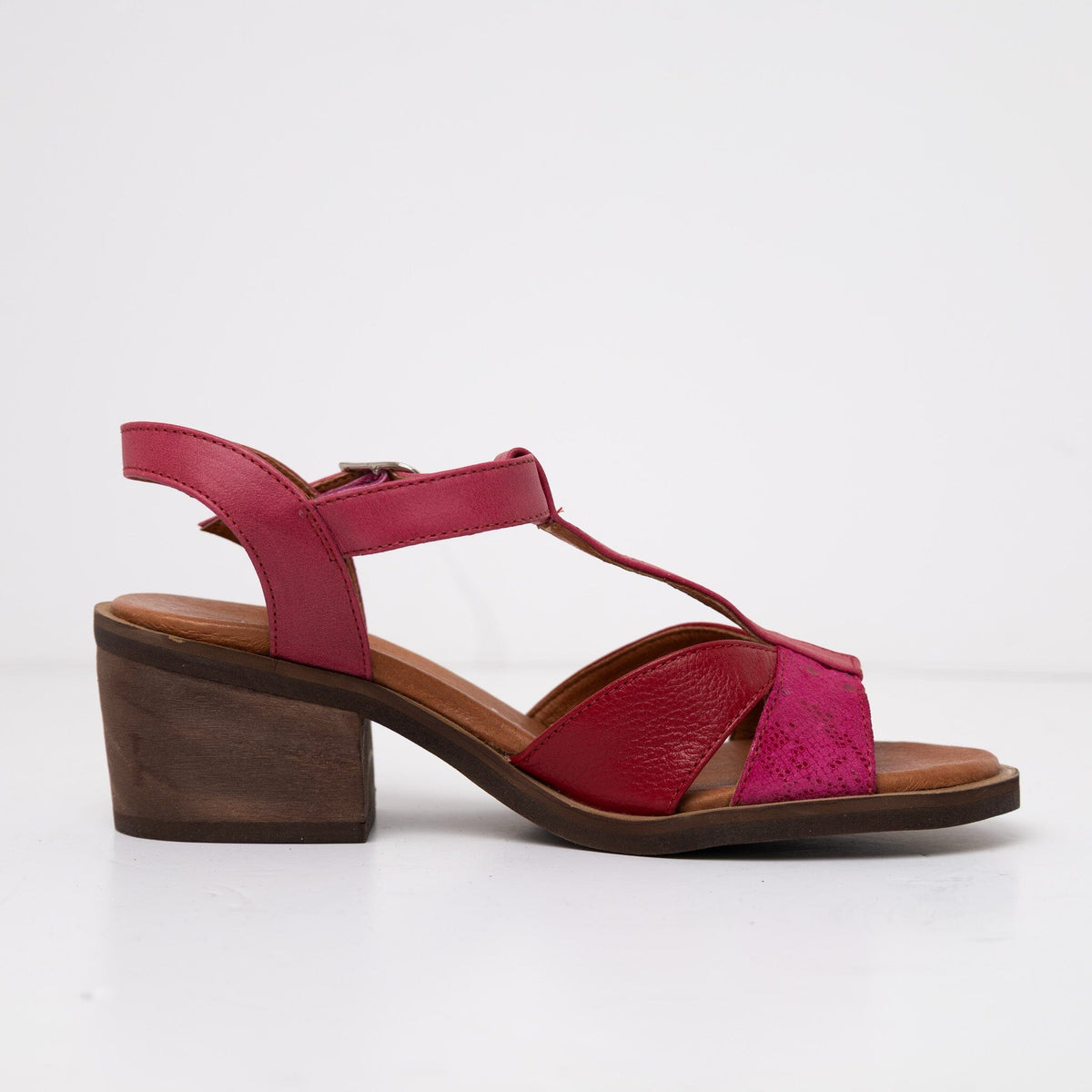 Sandalia Mujer / Sauco Fucsia Rojo SANDALIAS Giani Dafirenze 