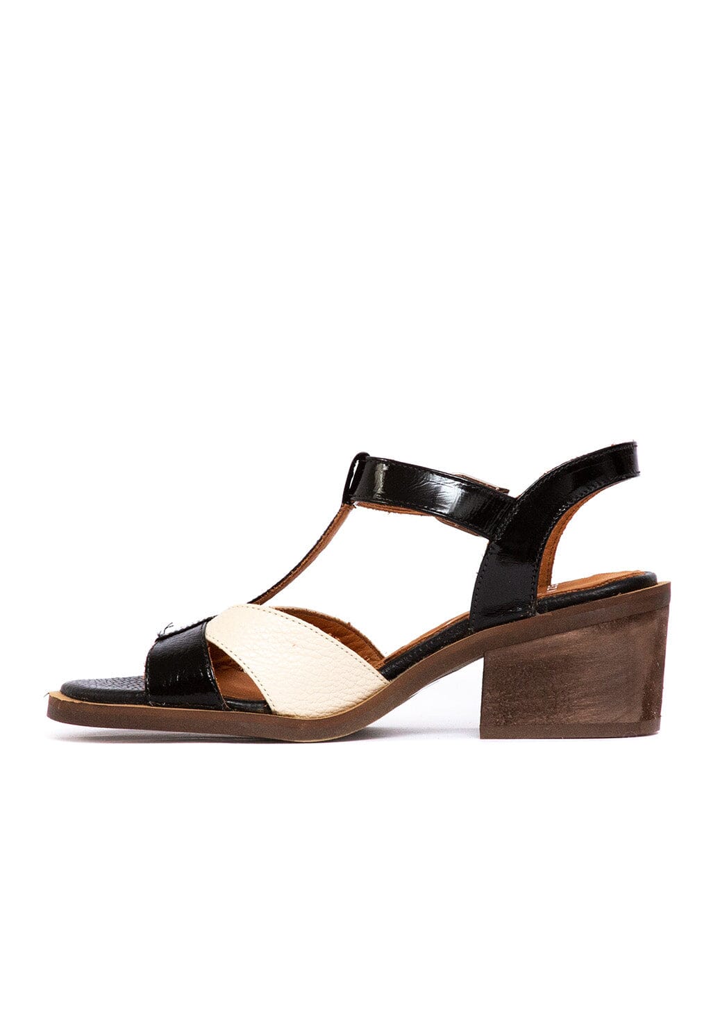 Sandalia Mujer / Sauco Negro Beige SANDALIAS Giani Dafirenze 
