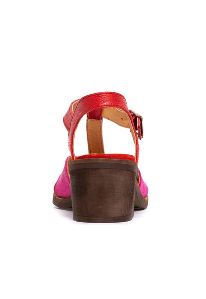 Sandalia Mujer / Sauco Rojo Fucsia SANDALIAS Giani Dafirenze 