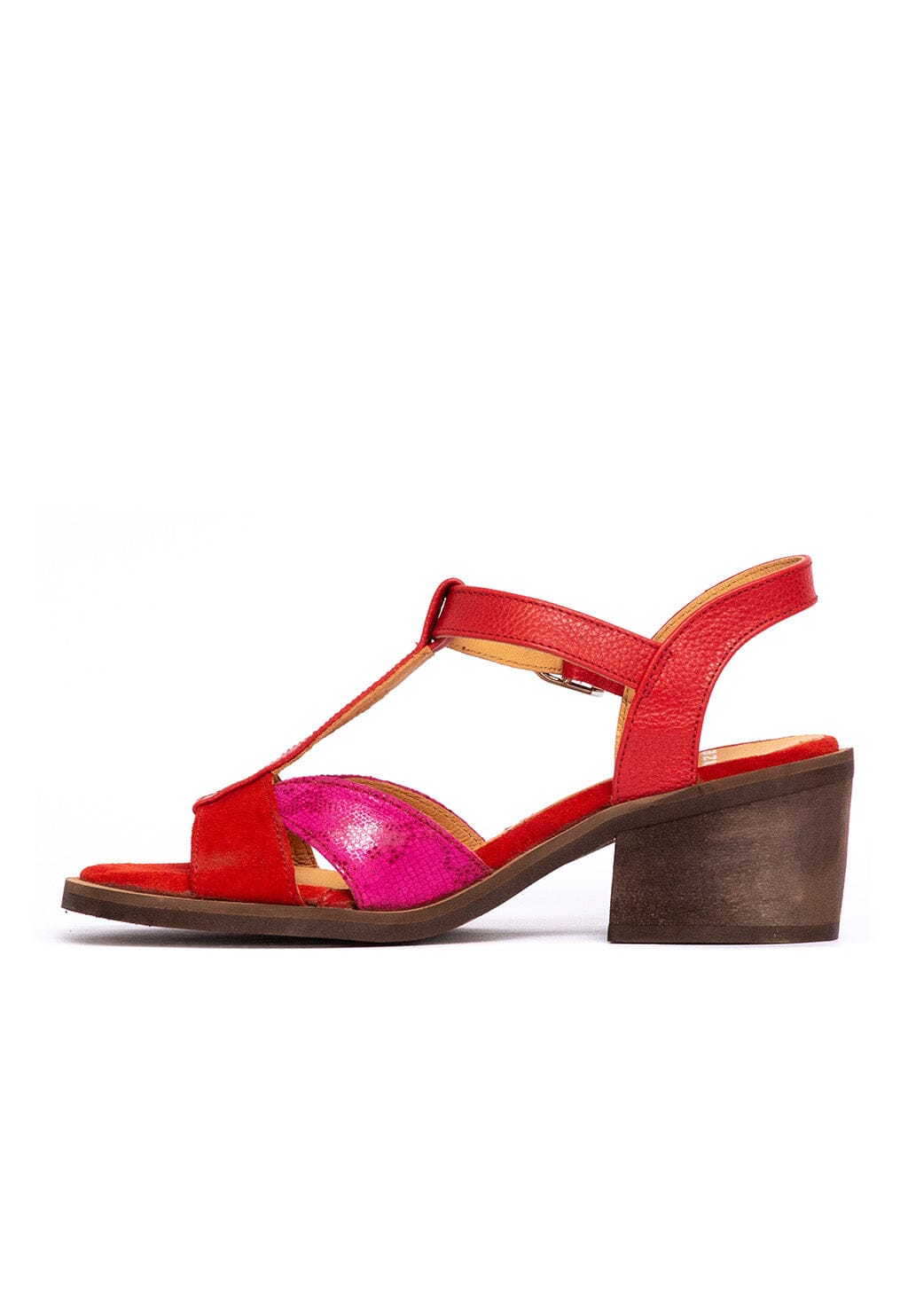 Sandalia Mujer / Sauco Rojo Fucsia SANDALIAS Giani Dafirenze 
