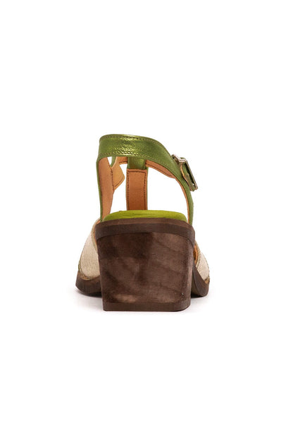 Sandalia Mujer / Sauco Verde Niquel SANDALIAS Giani Dafirenze 