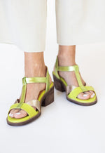 Sandalia Mujer / Sauco Verde Niquel SANDALIAS Giani Dafirenze 