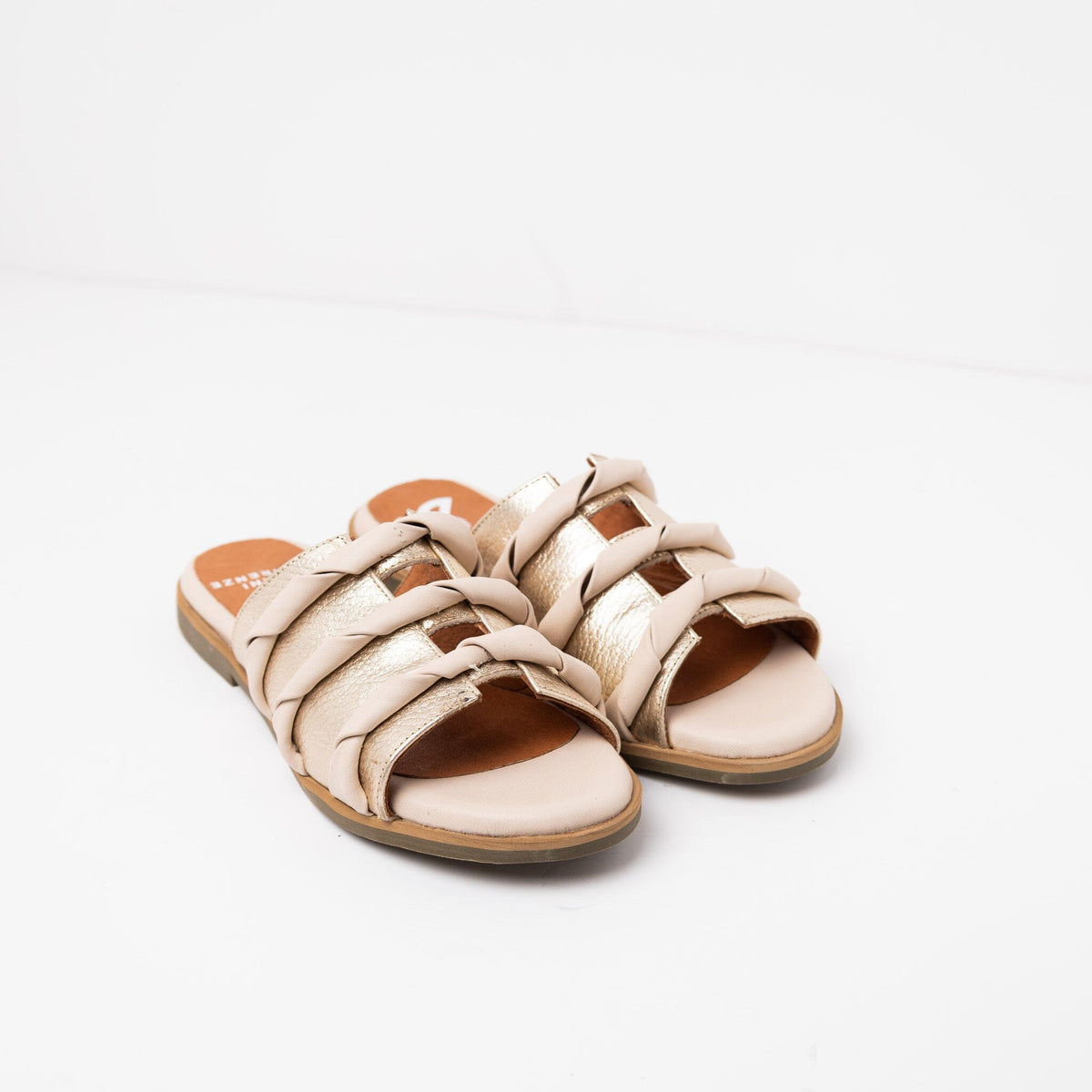 Sandalia Mujer / Senda Niquel Beige SANDALIAS Giani Dafirenze 