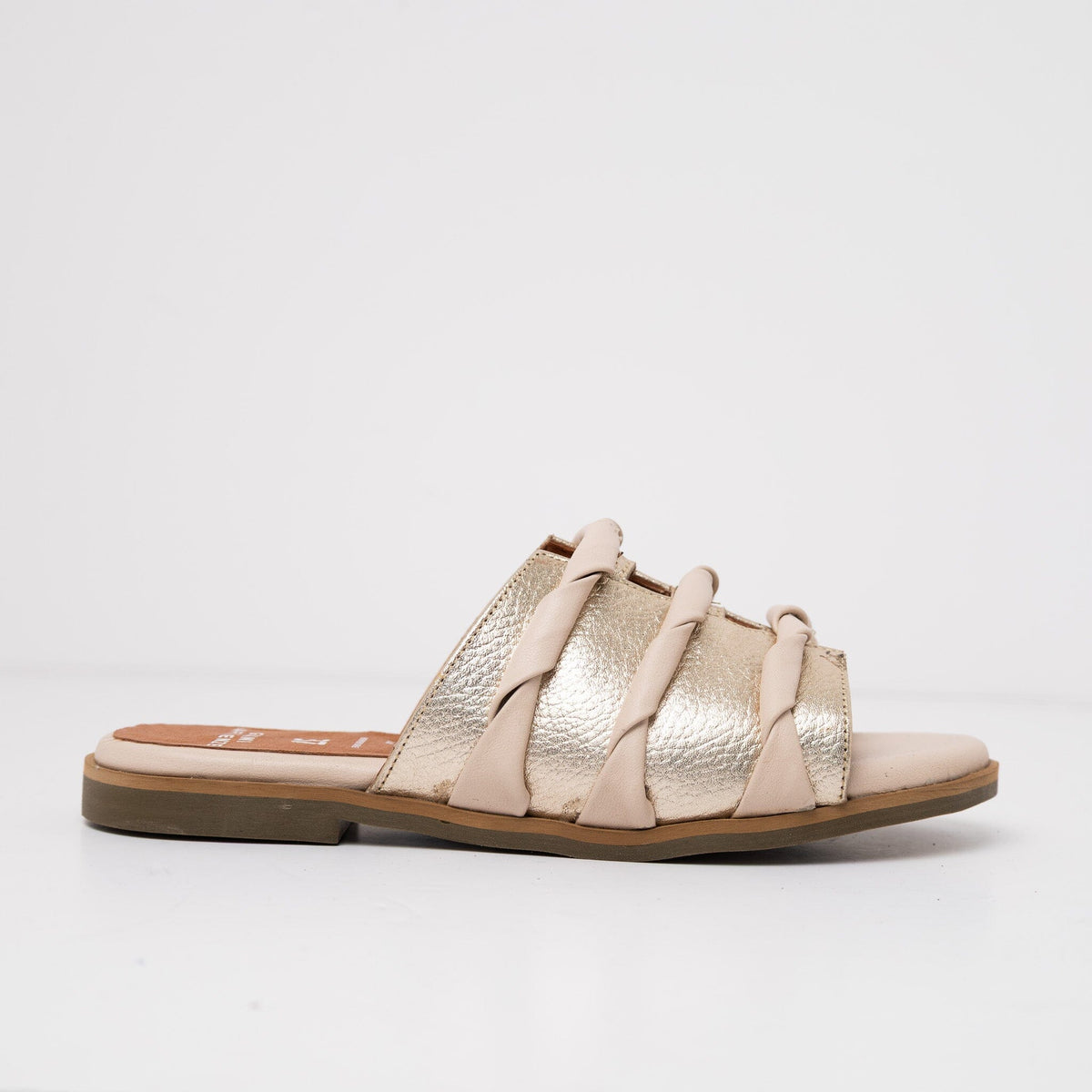 Sandalia Mujer / Senda Niquel Beige SANDALIAS Giani Dafirenze 