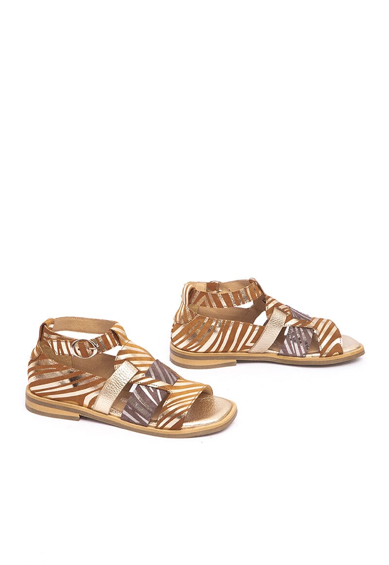 Sandalia Mujer / Simos Metalico SANDALIAS Giani Dafirenze 