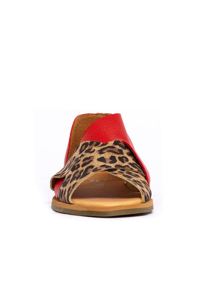 Sandalia Mujer / Socaire Leopardo Rojo SANDALIAS Giani Dafirenze 