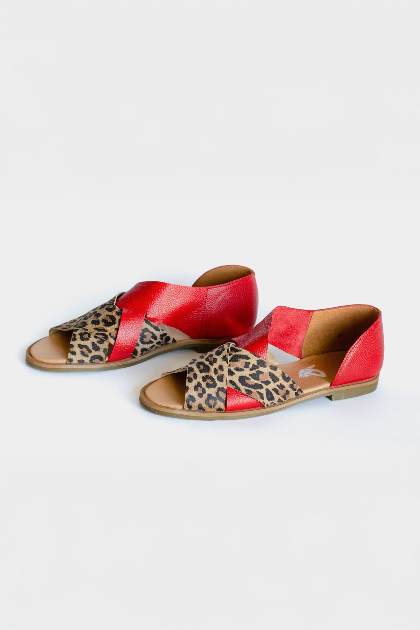 Sandalia Mujer / Socaire Leopardo Rojo SANDALIAS Giani Dafirenze 