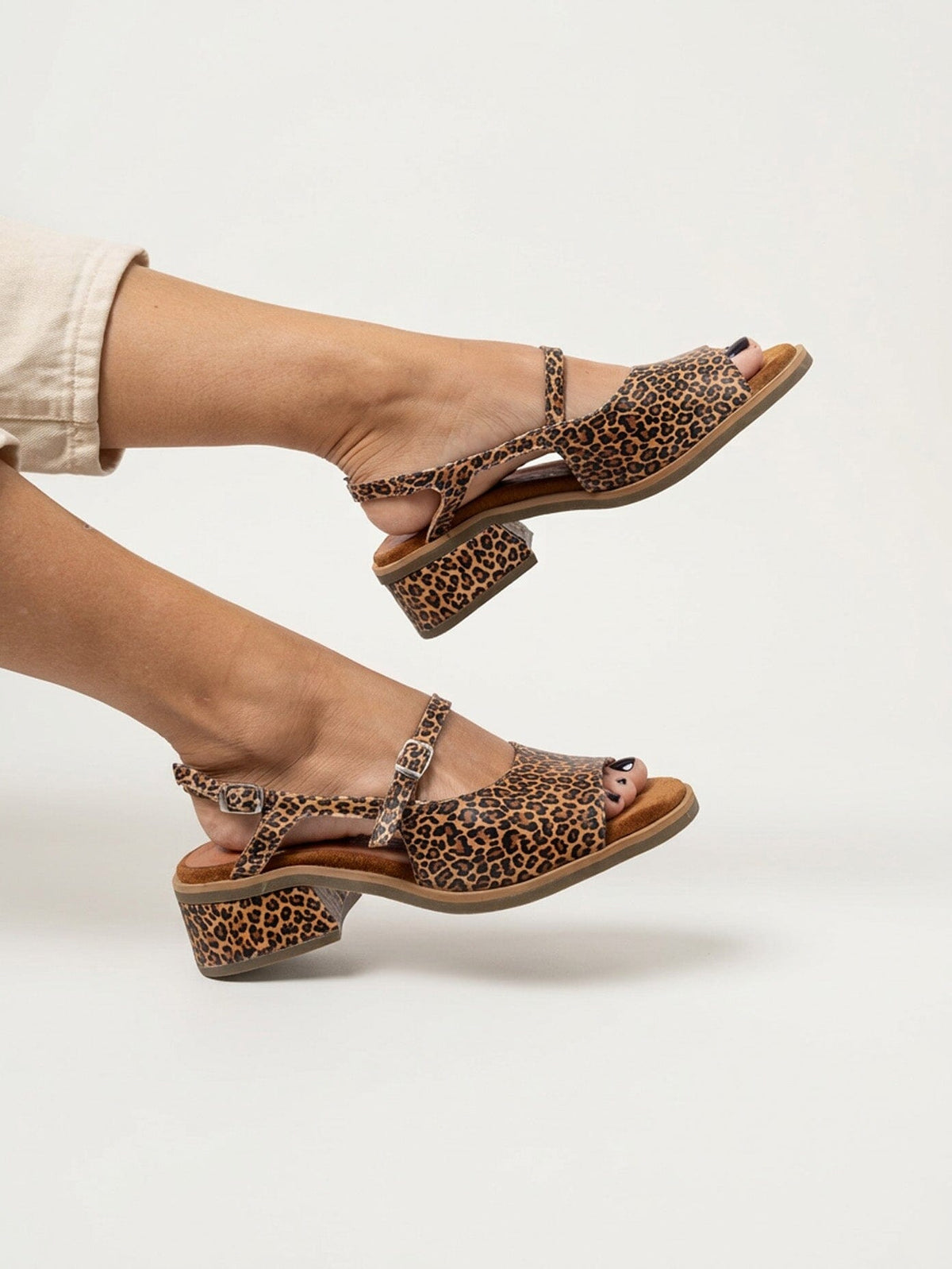 Sandalia Mujer / Solar Leopardo SANDALIAS Giani Dafirenze 