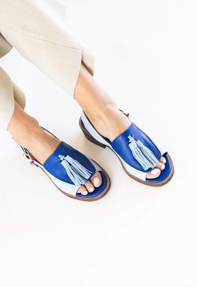 Sandalia Mujer / Sole Azul Celeste SANDALIAS Giani Dafirenze 