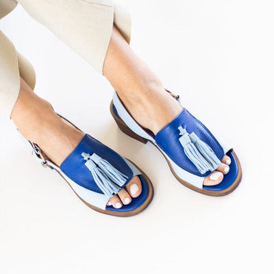 Sandalia Mujer / Sole Azul Celeste