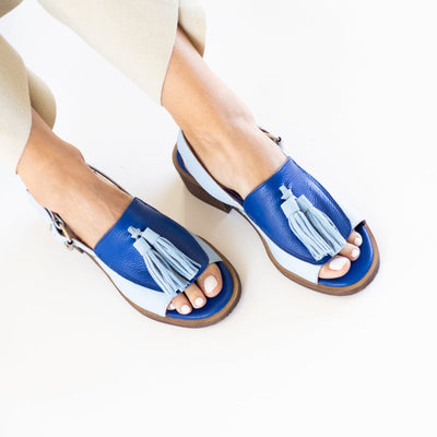 Sandalia Mujer / Sole Azul Celeste