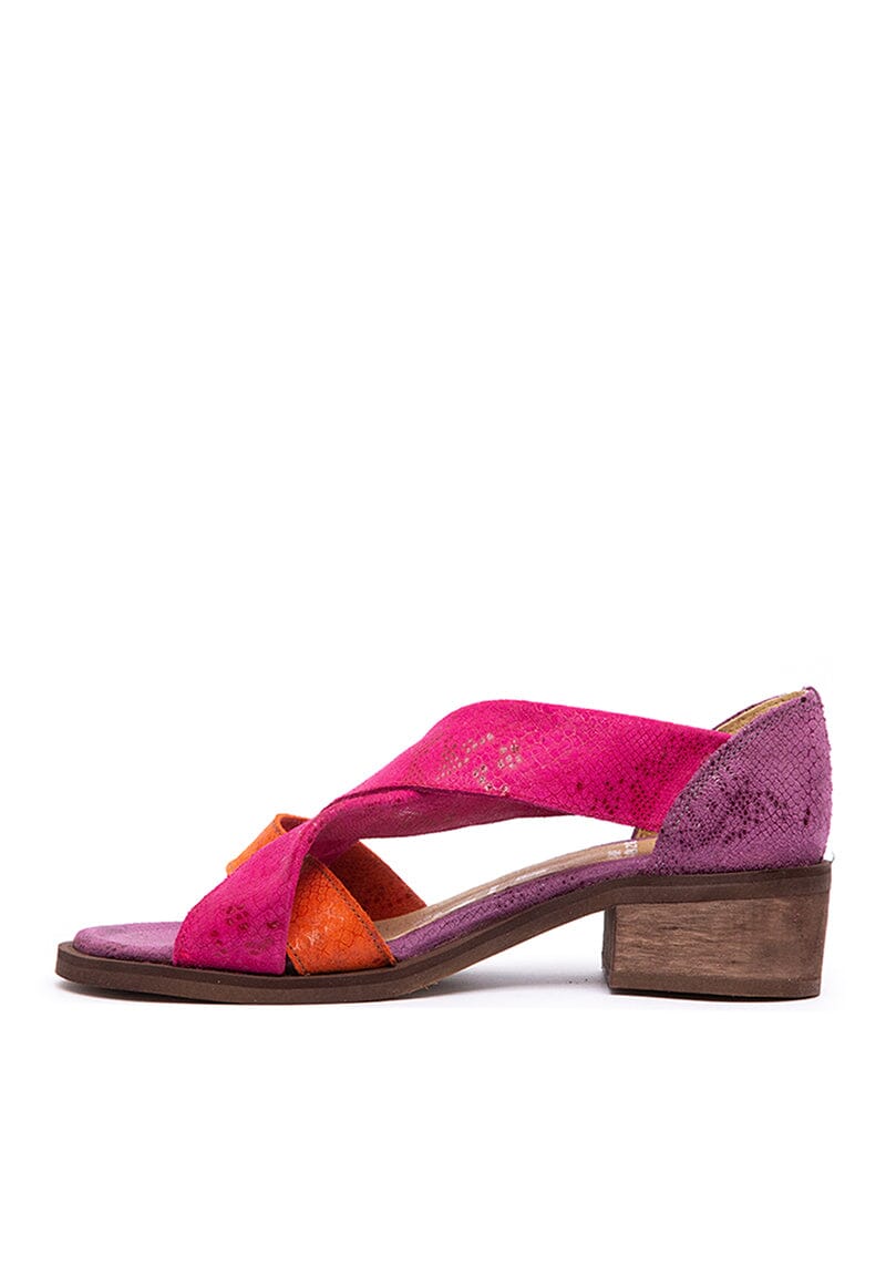 Sandalia Mujer / Tortolita Fucsia Naranjo SANDALIAS Giani Dafirenze 