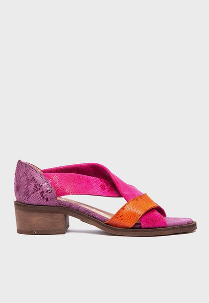 Sandalia Mujer / Tortolita Fucsia Naranjo SANDALIAS Giani Dafirenze 