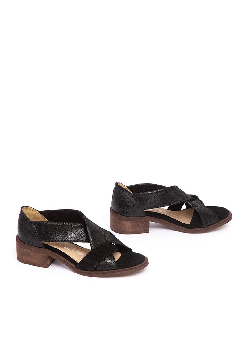 Sandalia Mujer / Tortolita Negro SANDALIAS Giani Dafirenze 