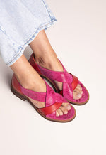 Sandalia Mujer / Tortolita Rojo Fucsia SANDALIAS Giani Dafirenze 