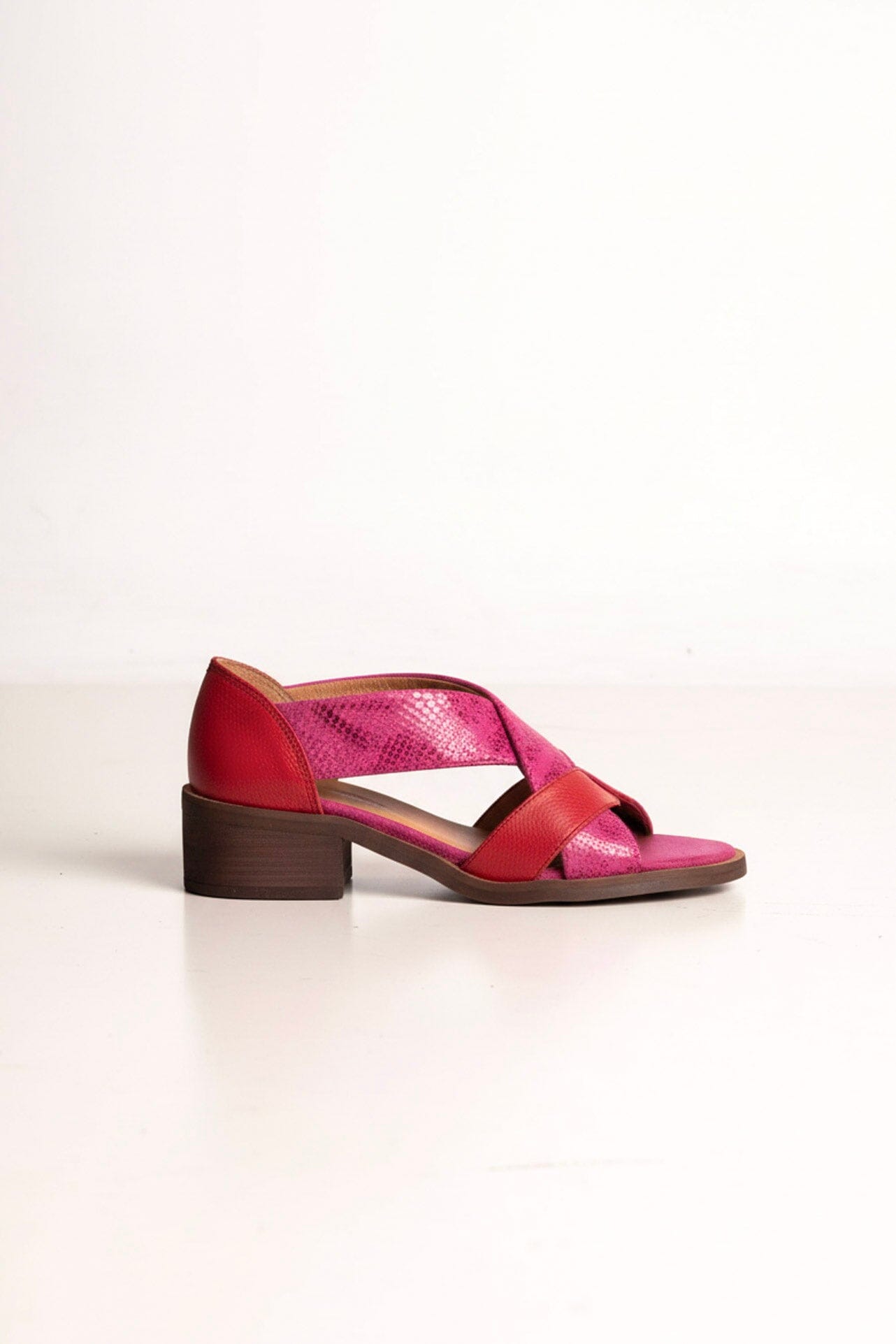 Sandalia Mujer / Tortolita Rojo Fucsia SANDALIAS Giani Dafirenze 