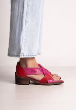 Sandalia Mujer / Tortolita Rojo Fucsia SANDALIAS Giani Dafirenze 