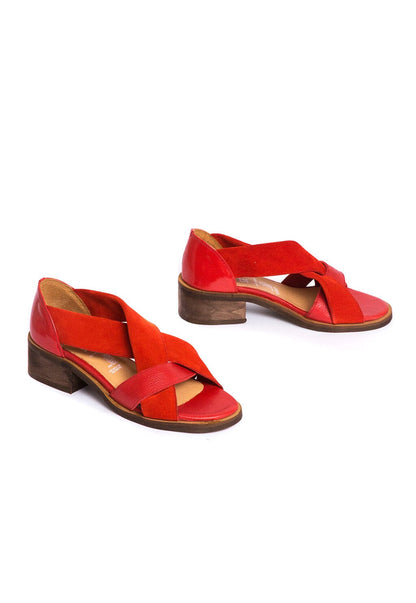 Sandalia Mujer / Tortolita Rojo SANDALIAS Giani Dafirenze 