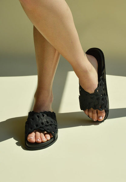 Sandalia Mujer / Tulum Negro SANDALIAS Giani Dafirenze 