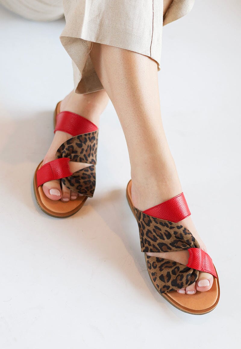 Sandalia Mujer / Turpial Leopardo SANDALIAS Giani Dafirenze 