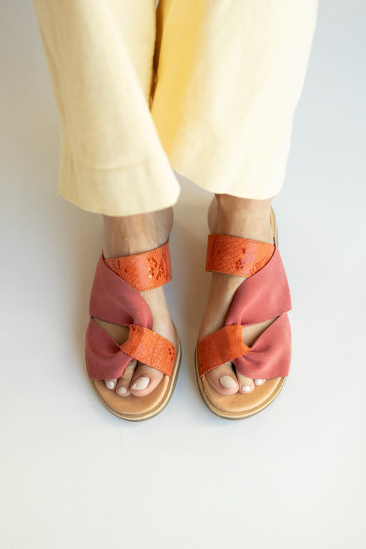 Sandalia Mujer / Turpial Naranjo SANDALIAS Giani Dafirenze 