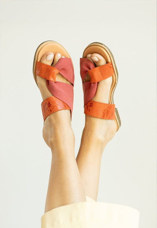 Sandalia Mujer / Turpial Naranjo SANDALIAS Giani Dafirenze