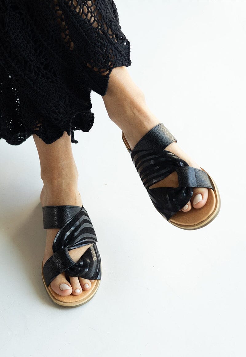 Sandalia Mujer / Turpial Negro SANDALIAS Giani Dafirenze 