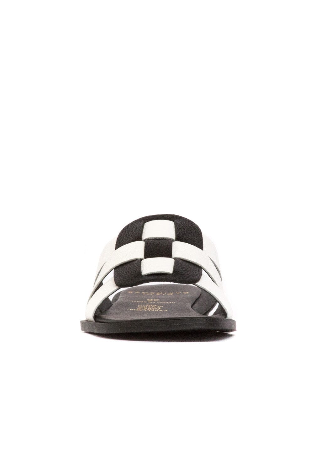 Sandalia Mujer / Zuma Negro Blanco SANDALIAS Giani Dafirenze 