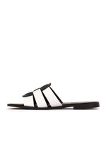 Sandalia Mujer / Zuma Negro Blanco SANDALIAS Giani Dafirenze 
