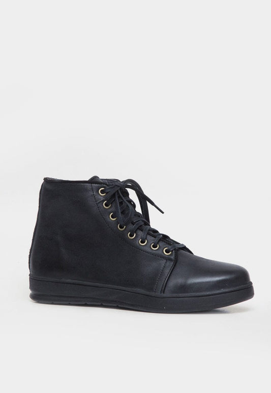 Zapatilla Hombre / Alquinta Negro Zapatillas Dafirenze