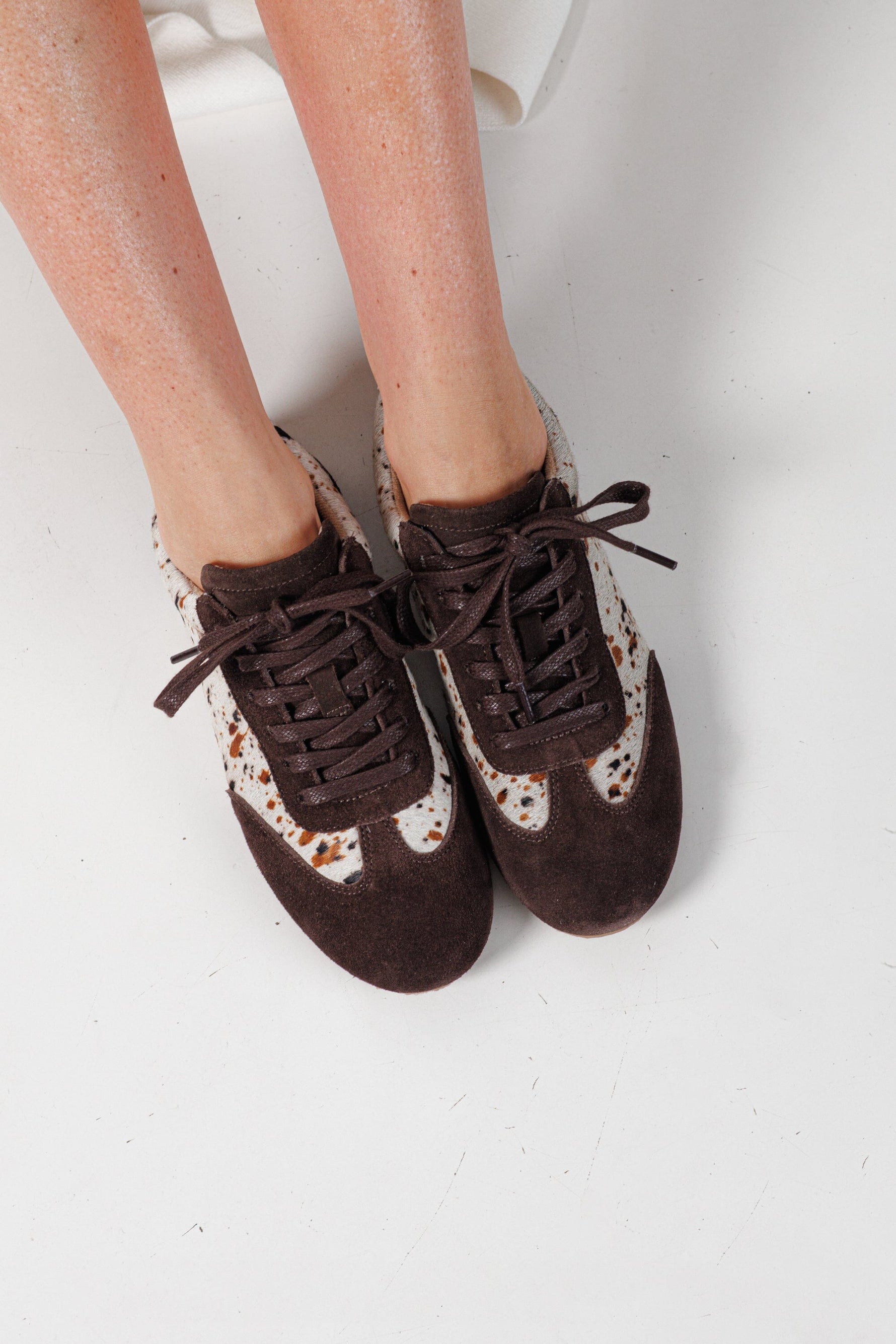 Zapatilla Mujer / Eneldo Café Print ZAPATILLAS Giani Dafirenze 