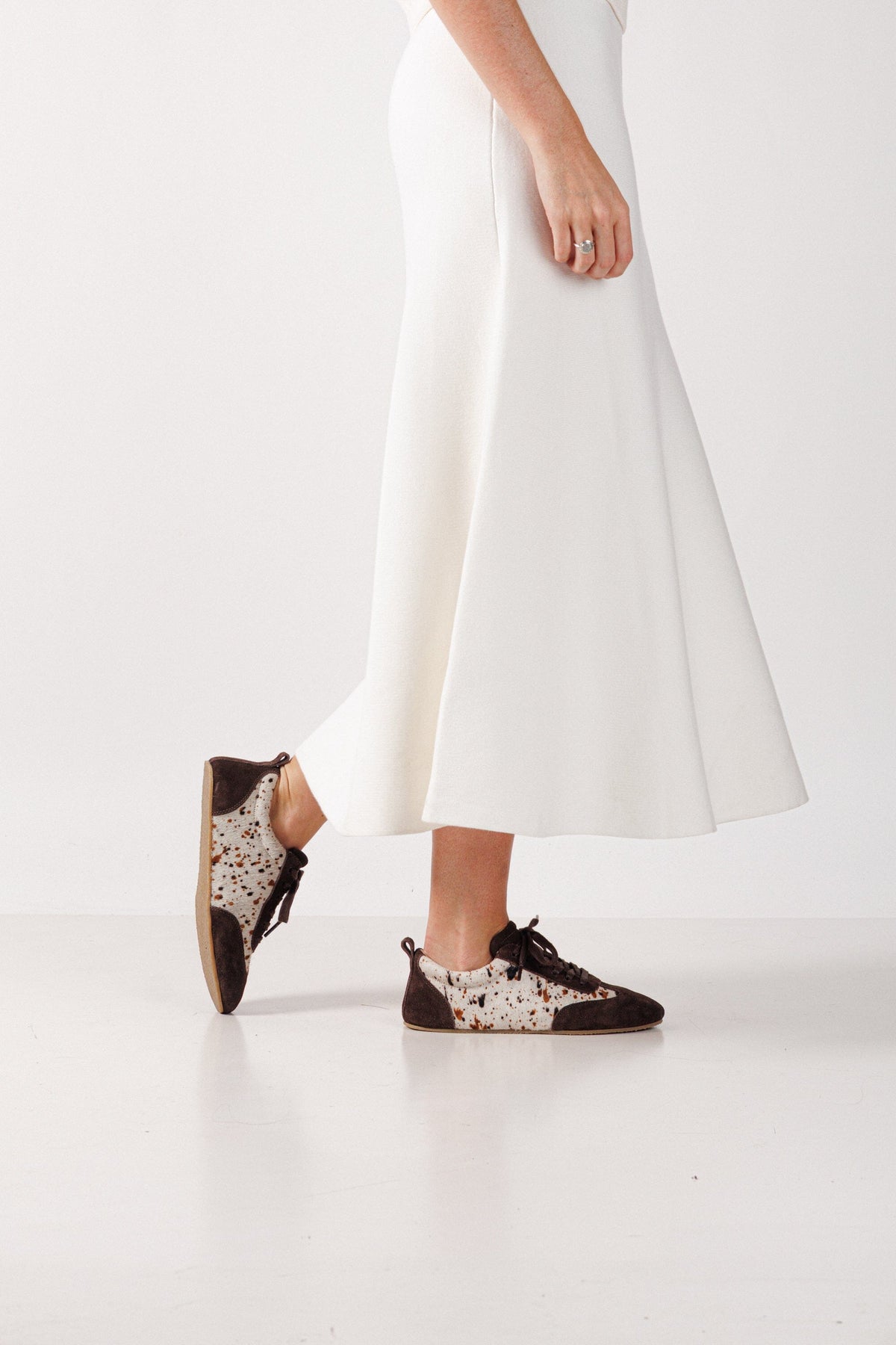 Zapatilla Mujer / Eneldo Café Print ZAPATILLAS Giani Dafirenze 