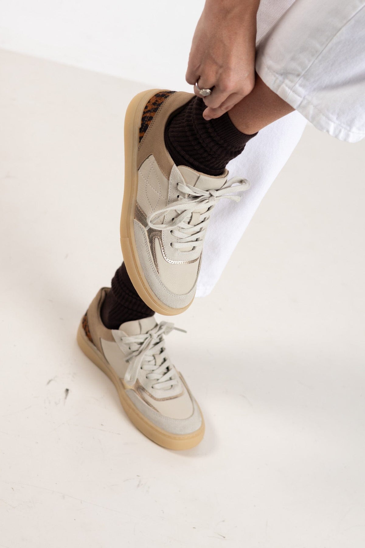 Zapatilla Mujer / Lavanda Blanca ZAPATILLAS Giani Dafirenze 