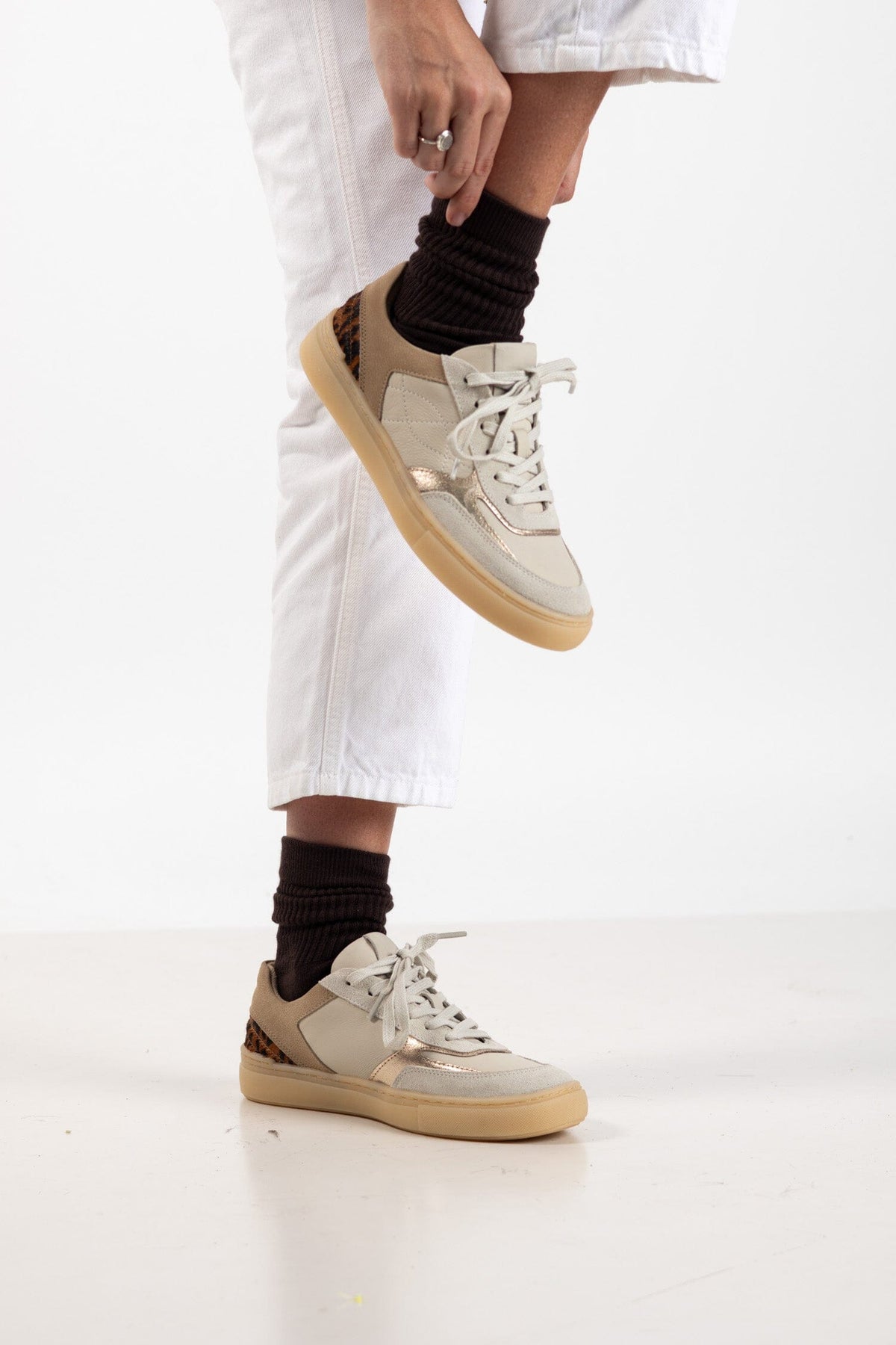 Zapatilla Mujer / Lavanda Blanca ZAPATILLAS Giani Dafirenze 