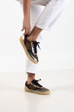 Zapatilla Mujer / Lavanda Café Metalico ZAPATILLAS Giani Dafirenze 