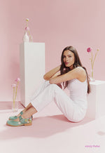 Zapato Barbie / Bree Menta BOTINES Giani Dafirenze 