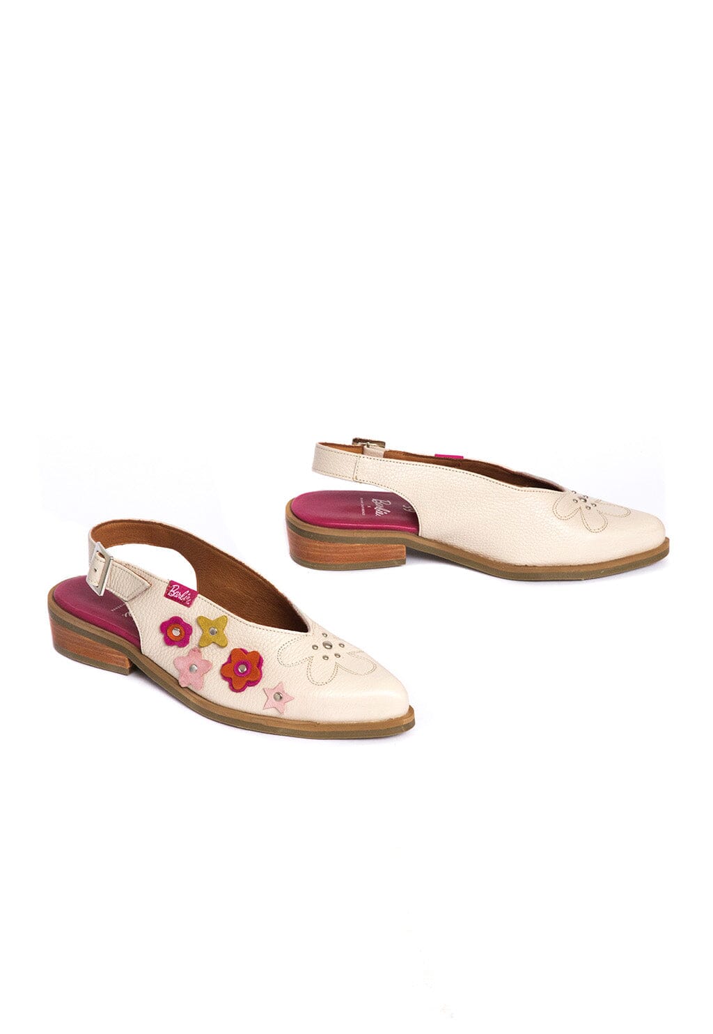 Zapato Barbie / Kara Beige Rosado BOTINES Giani Dafirenze 