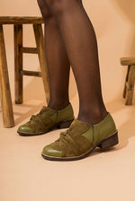 Zapato Mujer / Agachadiza Verde ZAPATOS Giani Dafirenze 