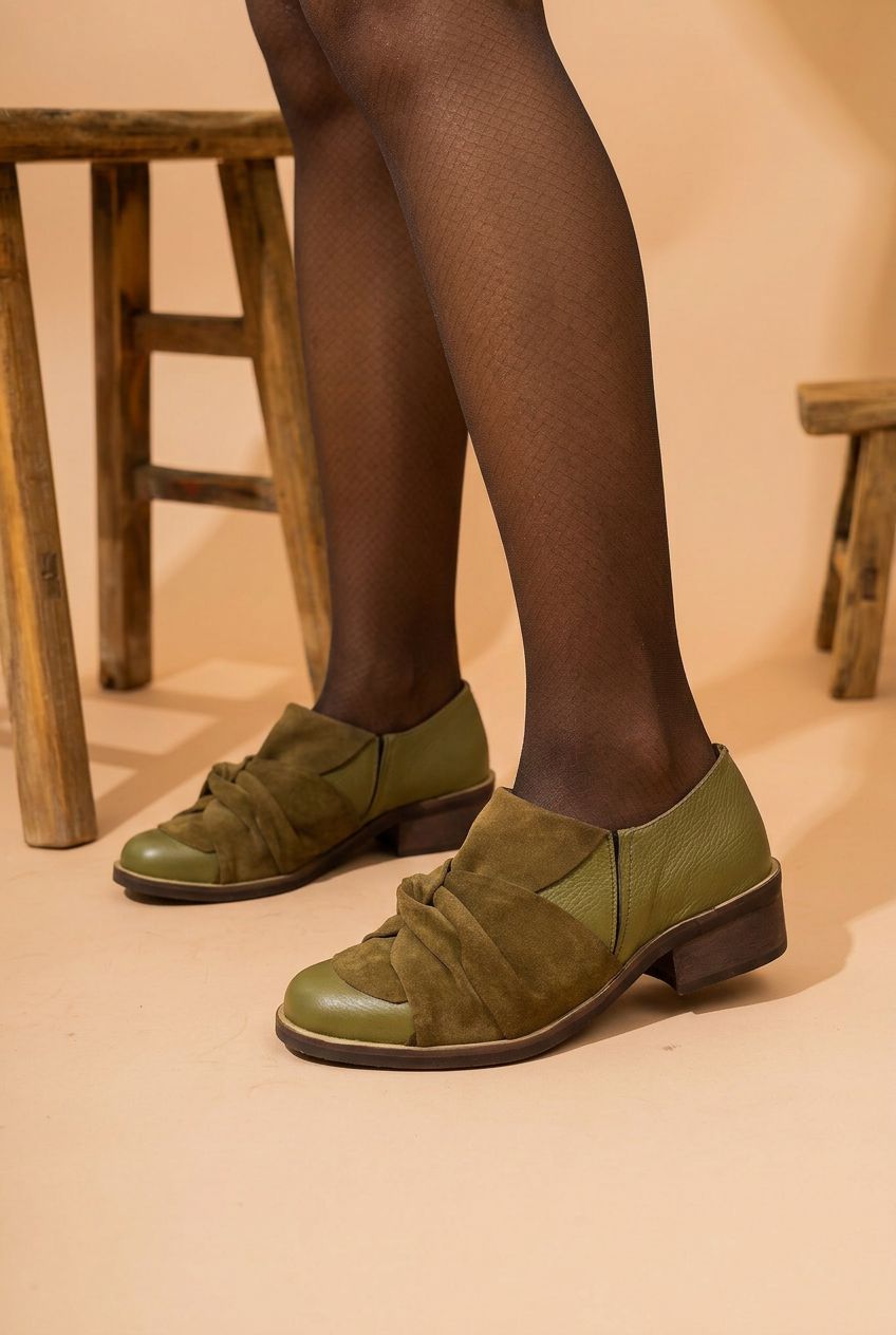 Zapato Mujer / Agachadiza Verde ZAPATOS Giani Dafirenze 