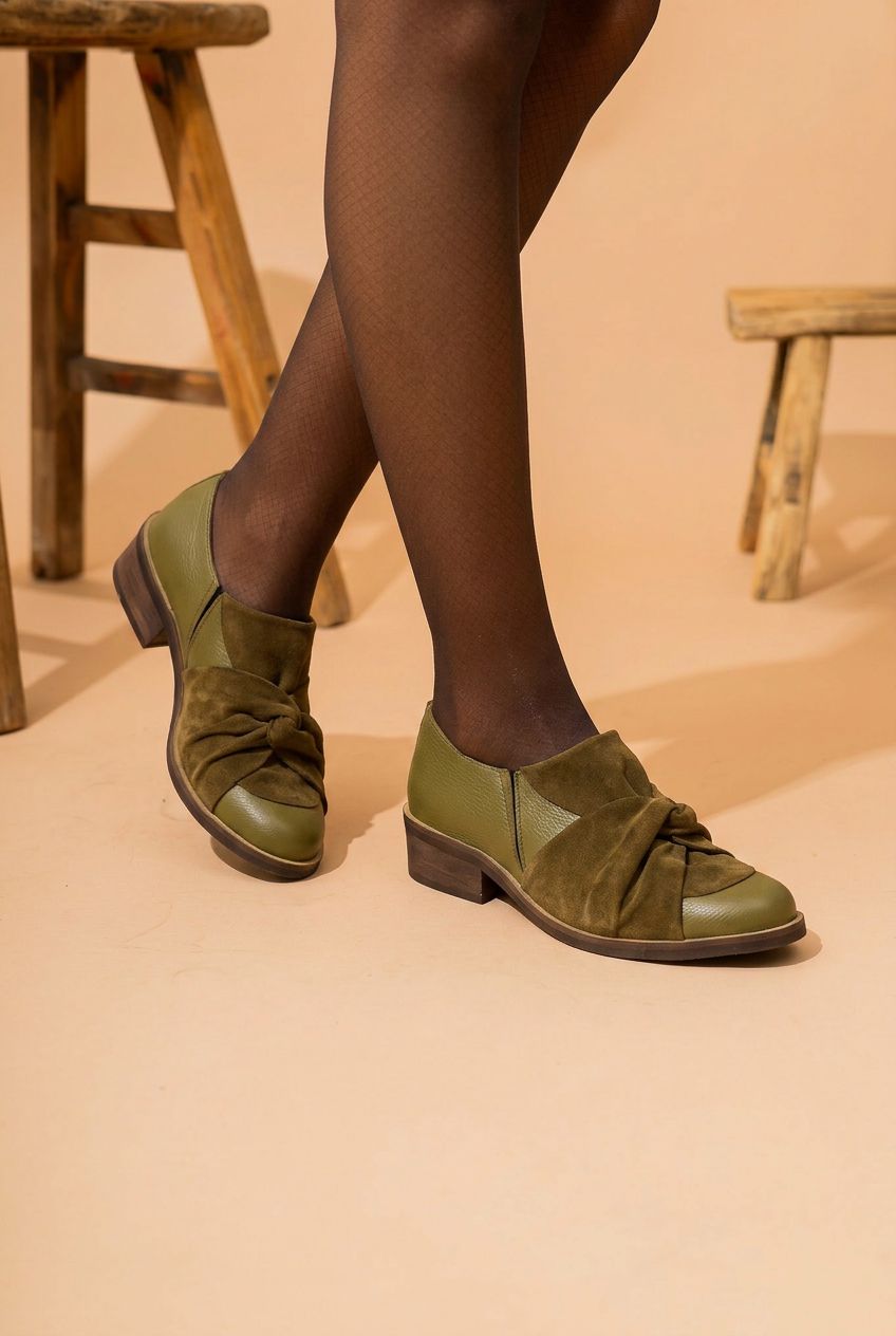 Zapato Mujer / Agachadiza Verde ZAPATOS Giani Dafirenze 