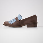 Zapato Mujer / Alba Café Celeste ZAPATOS Giani Dafirenze 