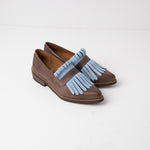 Zapato Mujer / Alba Café Celeste ZAPATOS Giani Dafirenze 
